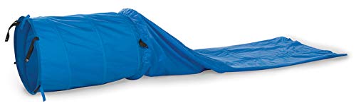 Pacific Play Tents 90001 Dog Agility 3-Foot Tunnel with 8-Foot Chute, Blue