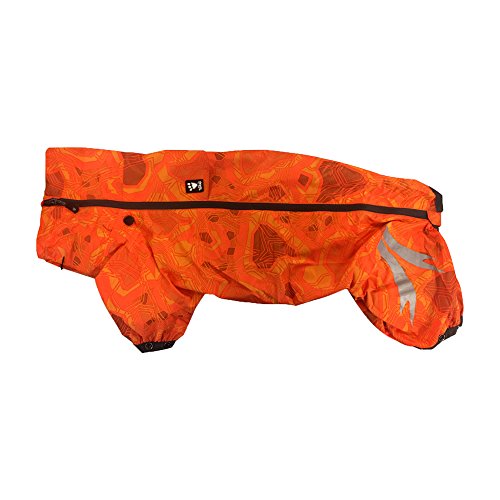 Hurtta Slush Combat Suit Waterproof Dog Overall, Orange Camo, 24M