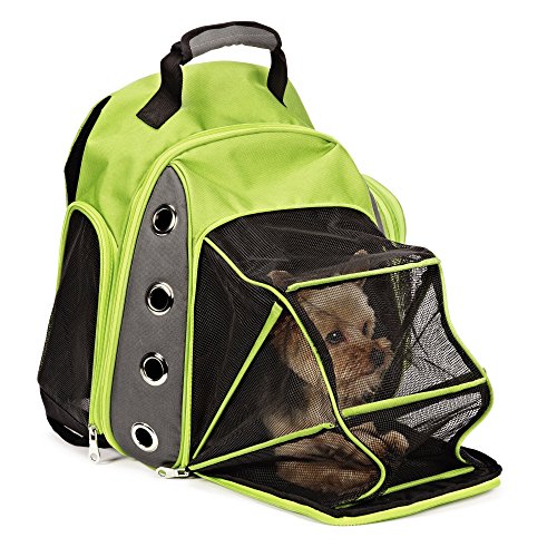 Casual Canine Ultimate Backpack Pet Carrier with Optional Mesh Tent for Hands-Free Pet Carrying
