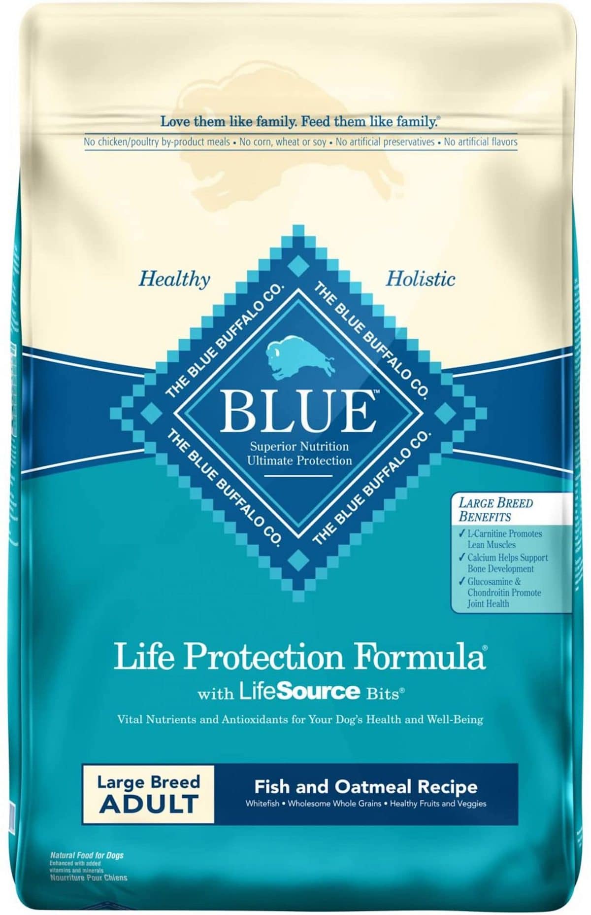 Blue Buffalo BLUE Life Protection Fish and Oatmeal Recipe