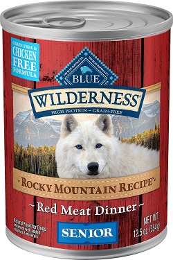 Blue Wilderness Rocky Mountain Recipe: Best Wet Dog Food for Seniors