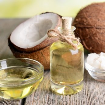 Coconut oil for hot spots