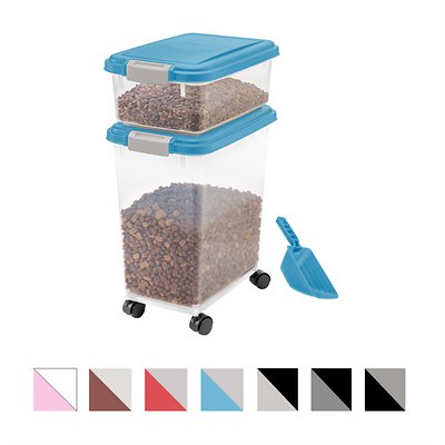 Iris 3 Piece Airtight Dog Food Container Chewy