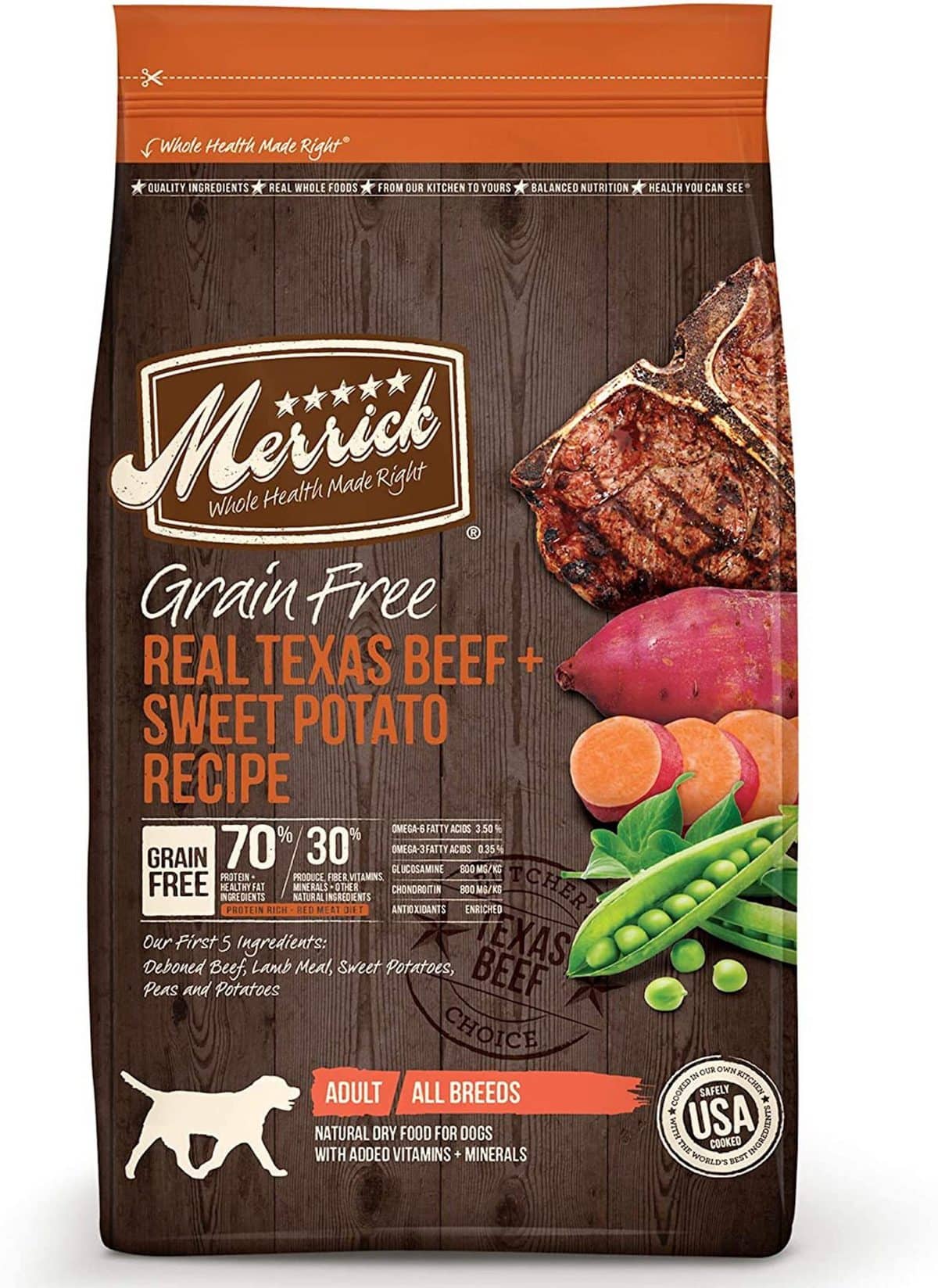 Merrick Texas Beef & Sweet Potato