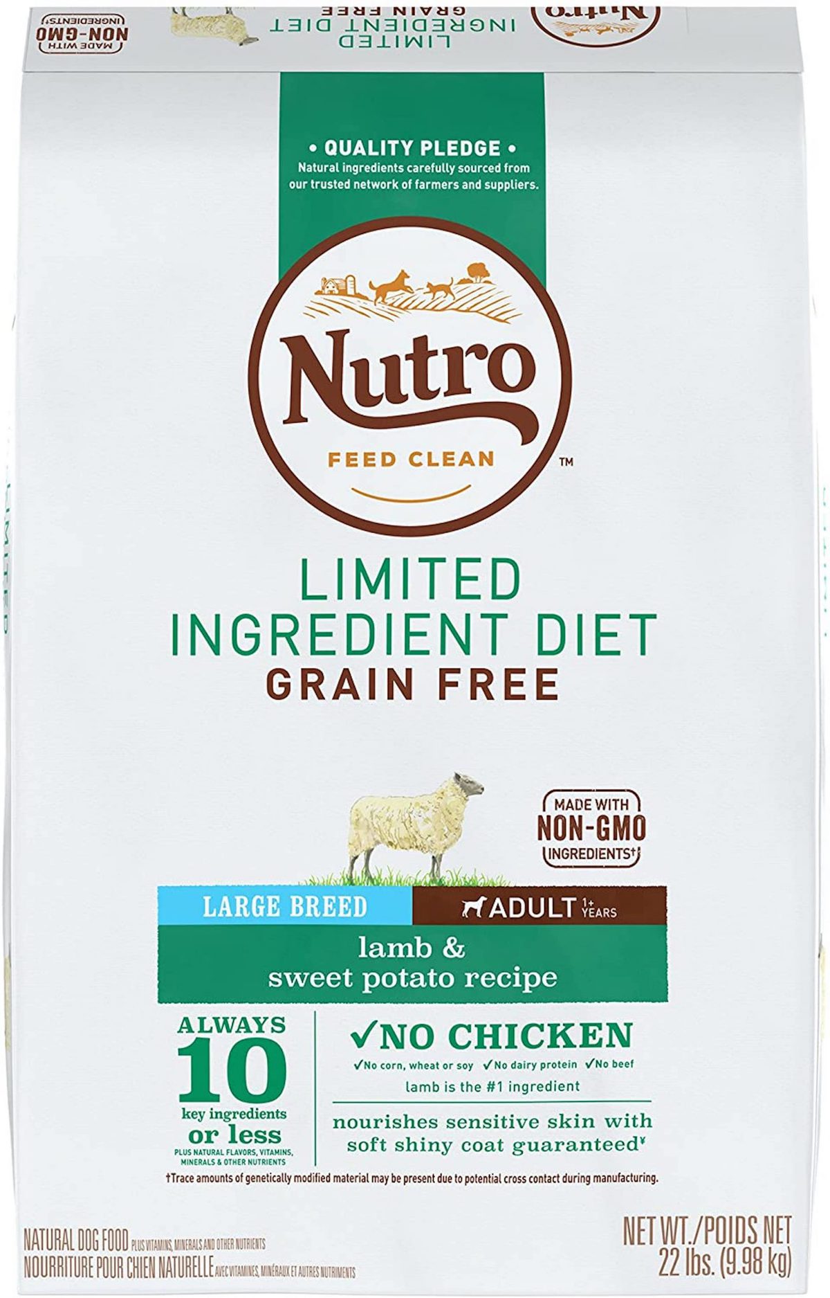 Nutro Limited Ingredient Grain-Free Lamb & Sweet Potato