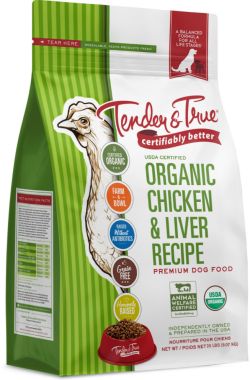 Tender and True is a sustainable dog food brand