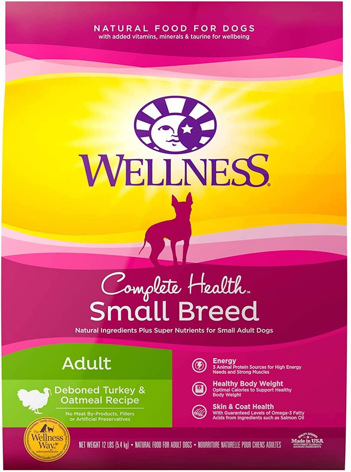 Wellness Complete Health Small Breed Turkey & Oatmeal