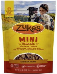 Zukes natural training treats