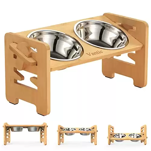 Vantic Elevated Dog Bowl Stand