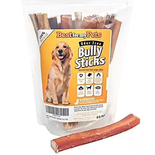Best For My Pets Odor Free Bully Sticks