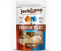 jack & pup Thick White Cow Ears