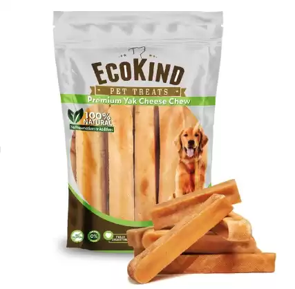 EcoKind Pet Treats Gold Yak Dog Chews