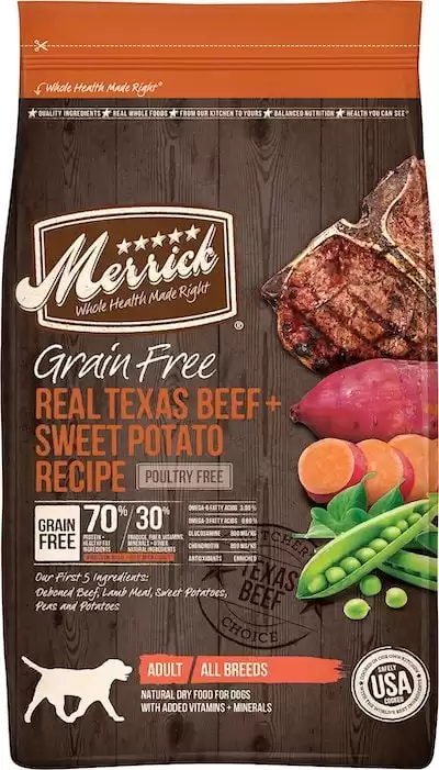 Merrick Texas Beef + Sweet Potato
